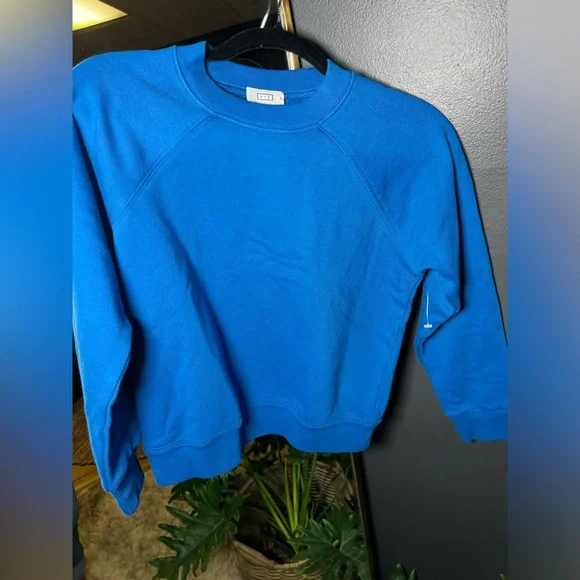 AYR The BFF Crewneck Sweatshirt in Lagoon size xs - Picture 4 of 7